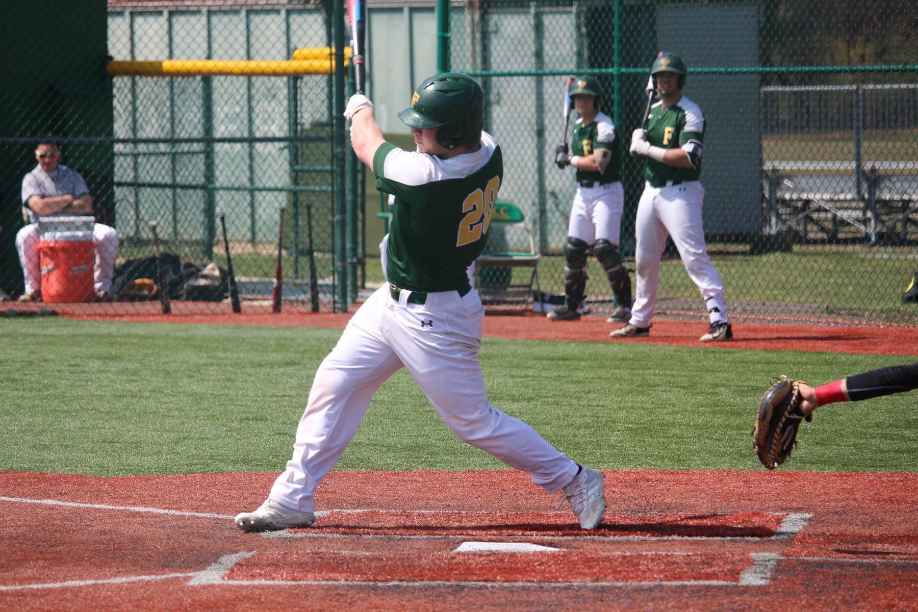 BASEBALL LETS LATE LEAD SLIP AWAY IN 13-11 LOSS TO LAKERS