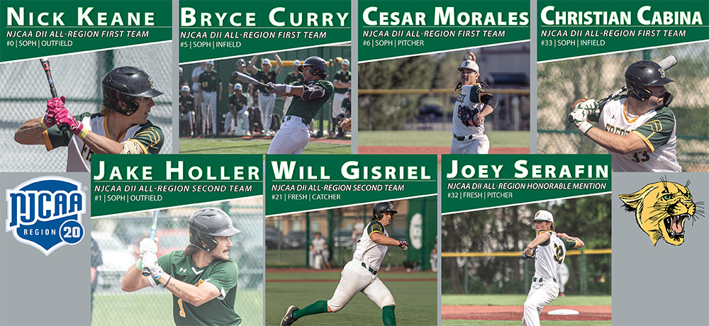 Seven Cougars Baseball Student-Athletes Receive All-Region Honors
