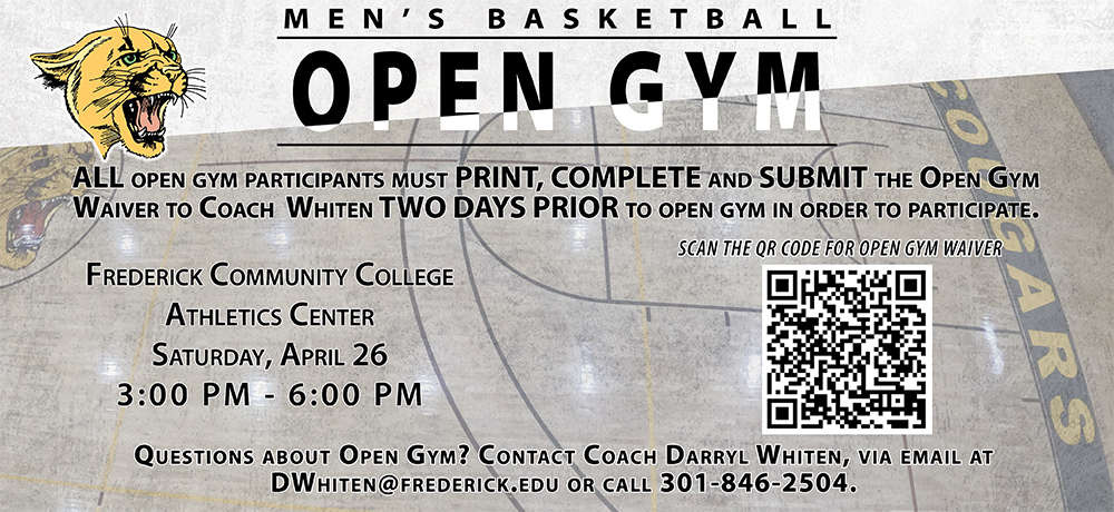 Men's Basketball Will Hold an Open Gym