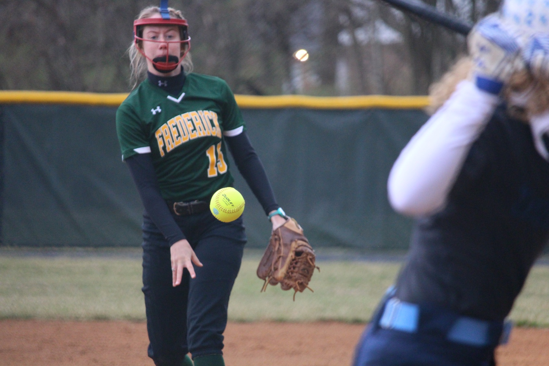 Home runs and strong pitching propel softball to sweep of Harford CC
