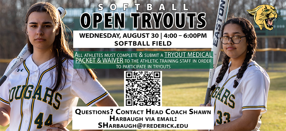 Softball Tryouts August 30