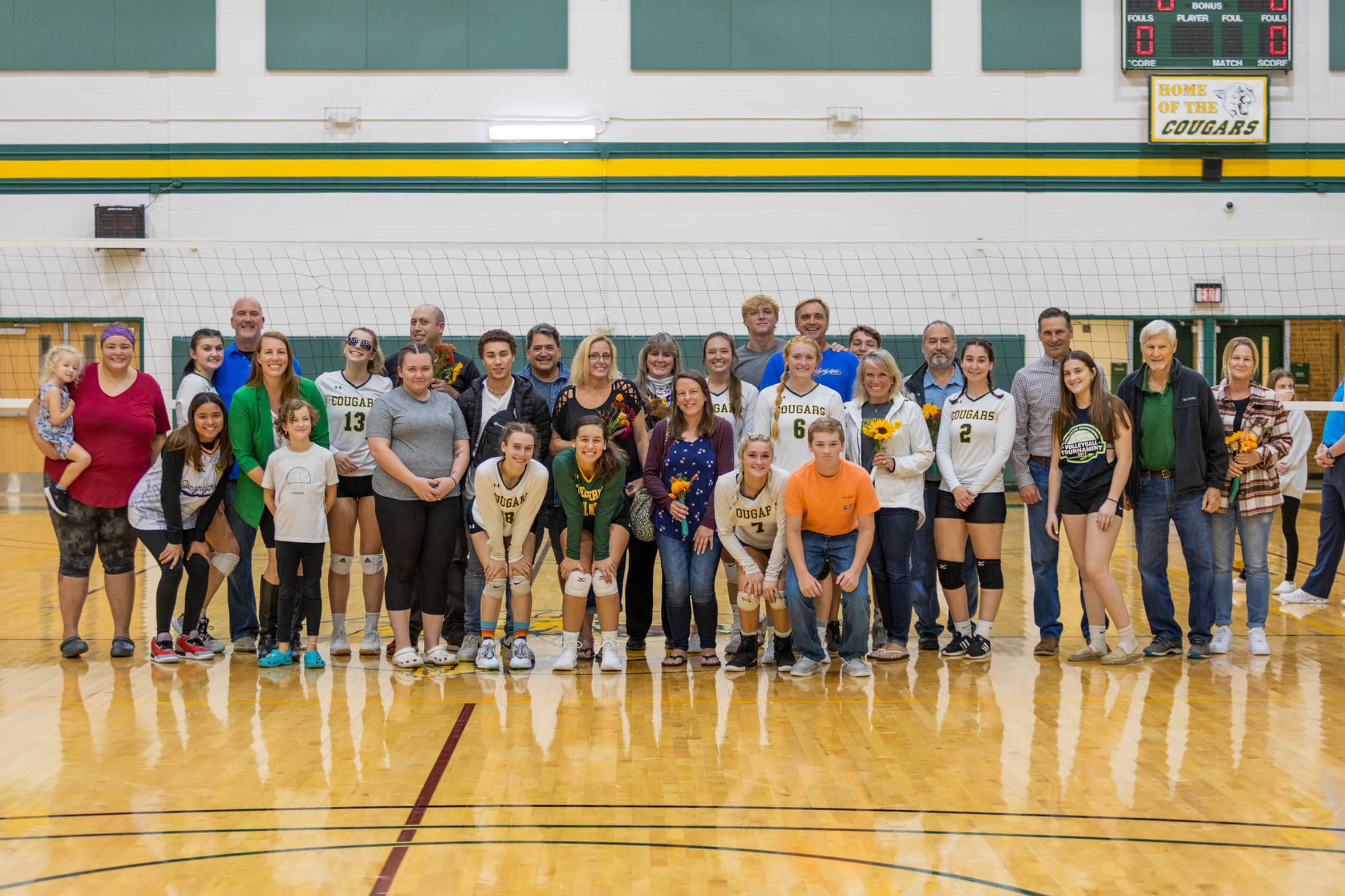 Family Night A Success For Women’s Volleyball