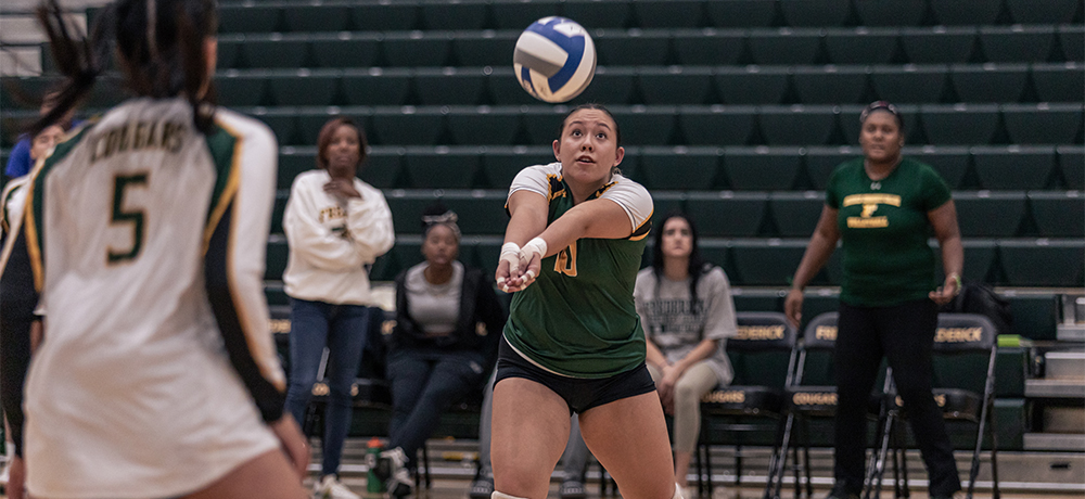 Cougars Volleyball Fell to Harford in Three Sets