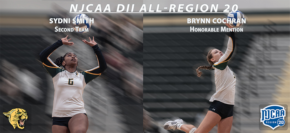 Smith and  Cochran Selected Volleyball All-Region